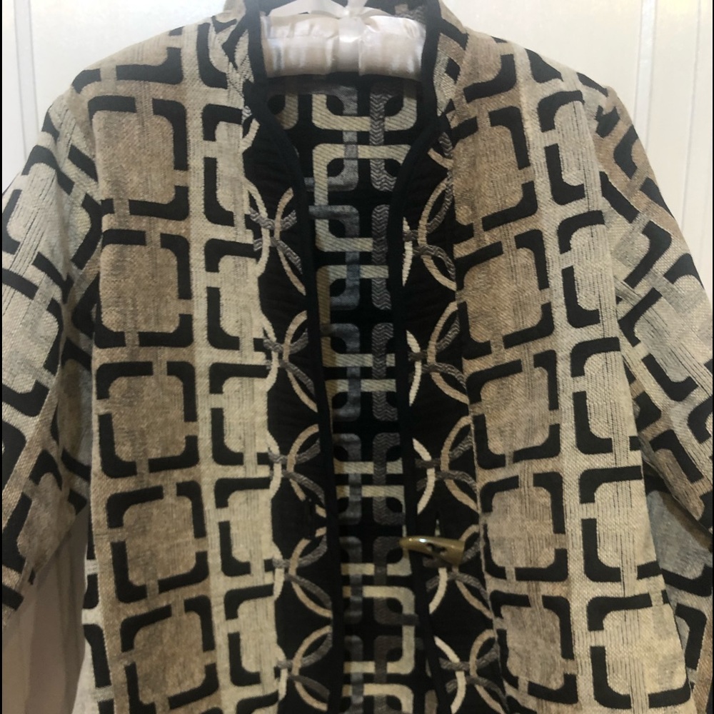 Roll Cuff One Button Jacket - image 1